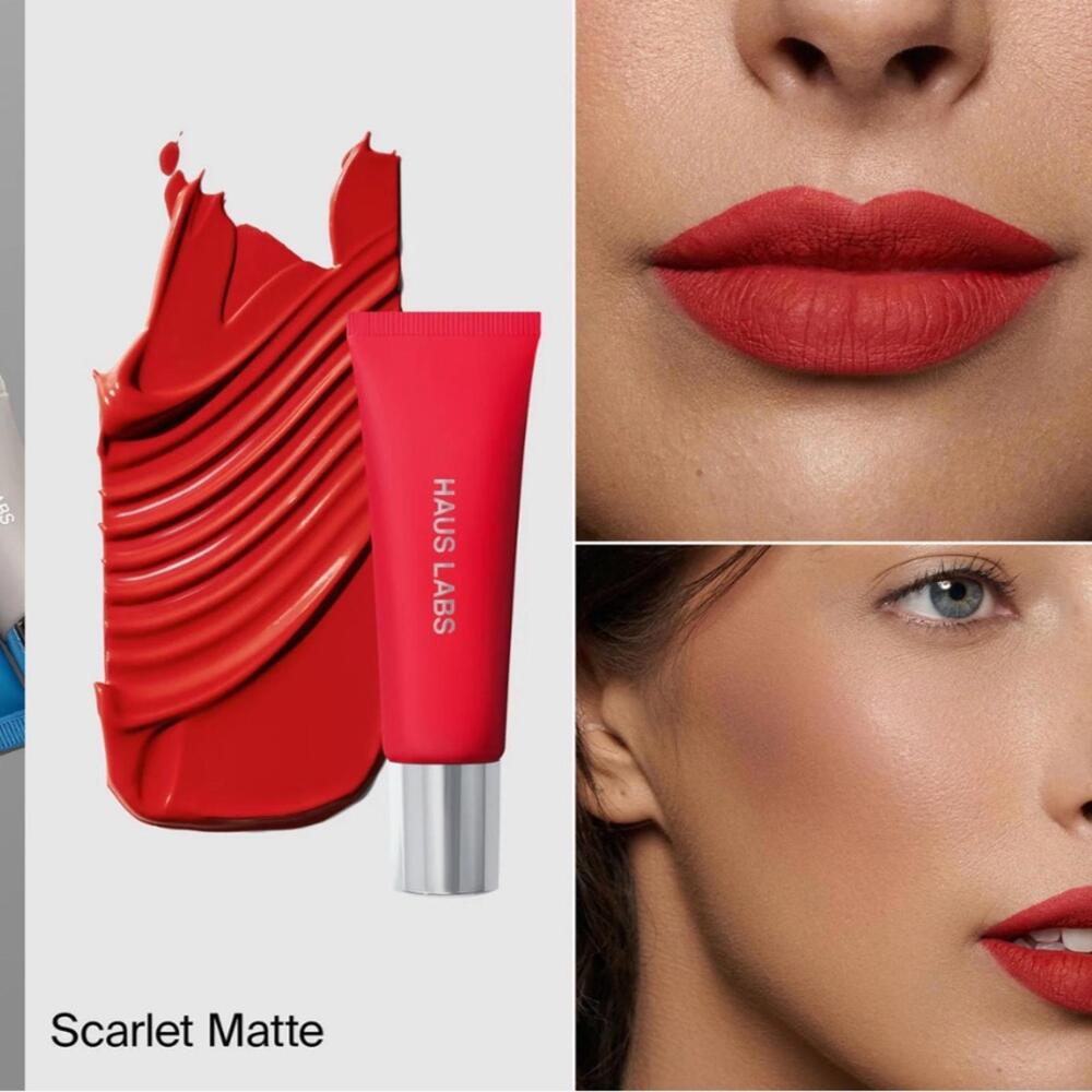 HAUS LABS Scarlet Matte Hy-Power Pigment